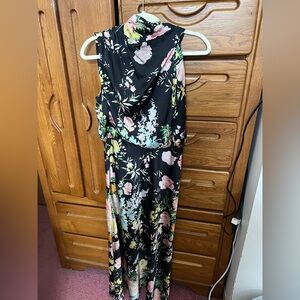 Petal & Pup Anabelle Halter Neck Midi Dress